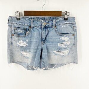 ✅‎ American Eagle Hi-Rise Shortie Cut-offs SIZE 8